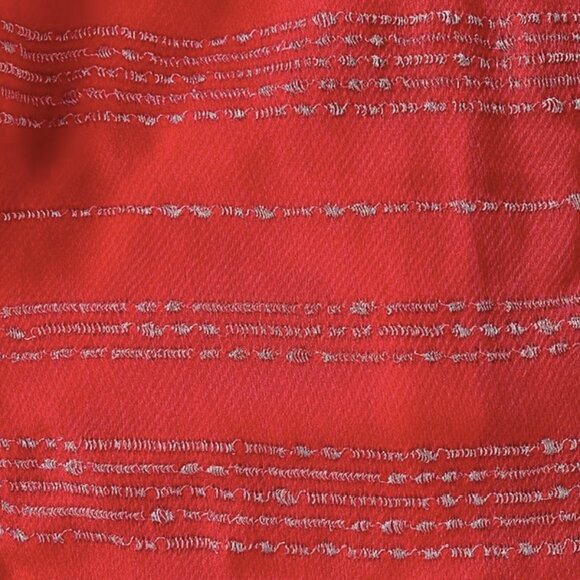 IRO Bluy Mini Dress in Dark Coral With Meallic Embroidery Size 34/XS - Picture 4 of 9